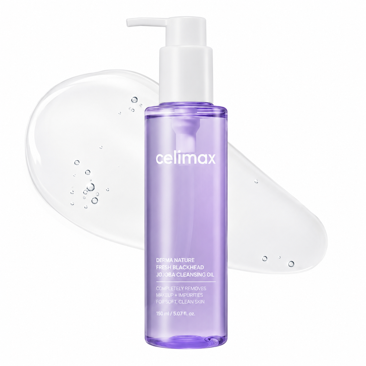 Celimax Derma Nature Fresh Blackhead Jojoba Cleansing Oil | Aceite Limpiador Desmaquillante con Aceite de Jojoba