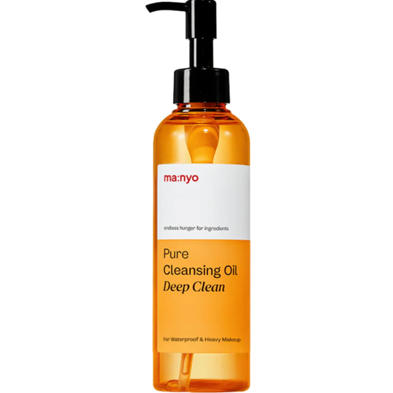 Ma:nyo Pure Cleansing Oil Deep Clean - Aceite Limpiador Facial de Limpieza Profunda para Maquillaje Resistente