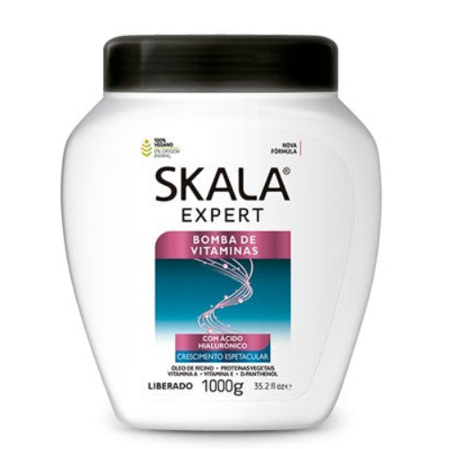 Skala Expert Bomba de Vitaminas con Ácido Hialurónico | Tratamiento y Crema para Peinar