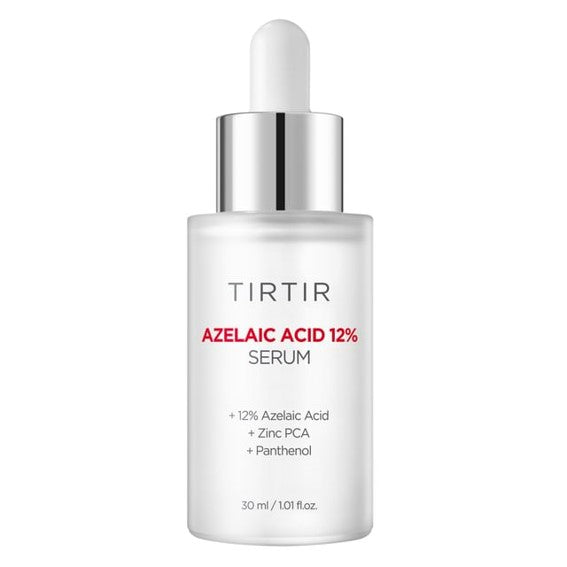 TIRTIR Azelaic Acid 12% Serum | Sérum Facial Exfoliante e Iluminador con Ácido Azelaico, Zinc PCA y Pantenol