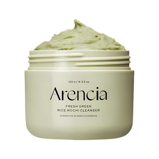 Arencia Fresh Green Rice Mochi Cleanser - Limpiador Facial Purificante de Arroz y Extractos Verdes