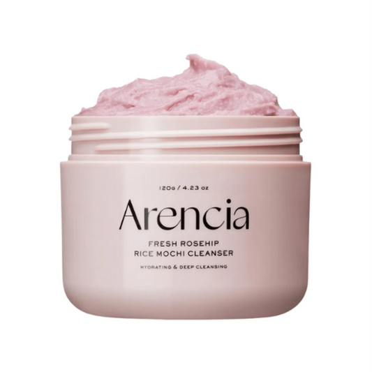 Arencia Fresh Rosehip Rice Mochi Cleanser - Limpiador Facial Profundo con Rosa Mosqueta