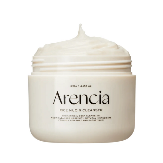 Arencia Rice Mucin Cleanser - Limpiador Facial Hidratante de Mucina de Arroz