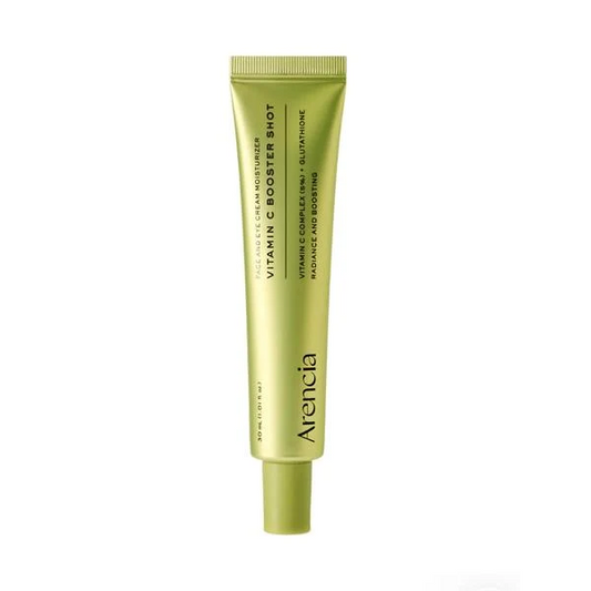 Arencia Vitamin C Booster Shot Face and Eye Cream Moisturizer - Crema Hidratante Iluminadora con Vitamina C