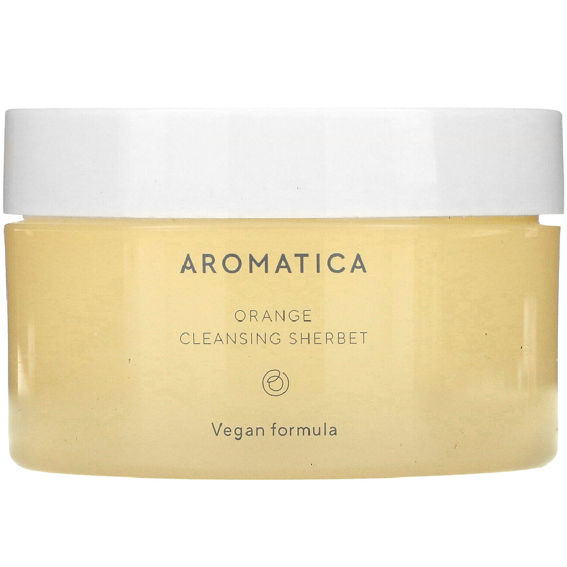 Aromatica Orange Cleansing Sherbet - Sorbete Limpiador Facial Vegan con Extracto de Naranja