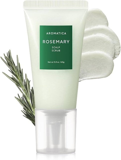 Aromatica Rosemary Scalp Scrub - Exfoliante Capilar Revitalizante con Romero