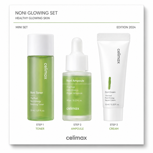 Celimax Noni Starter Kit | Rutina de Cuidado Facial Calmante y Radiante