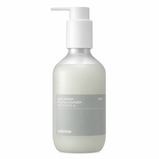 Celimax Dual Barrier Mild Gel Cleanser | Gel Limpiador Facial Suave y Protector de la Barrera Cutánea