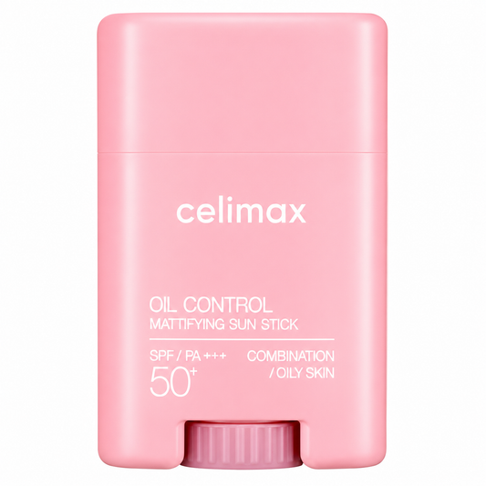 Celimax Oil Control Mattifying Sun Stick SPF 50+ PA++++ | Protector Solar en Barra para Pieles Mixtas y Grasas