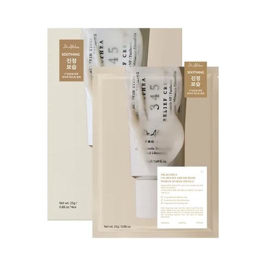 Dr. Althea 345 Relief Cream Mask | Mascarilla Facial en Hoja Calmante e Hidratante