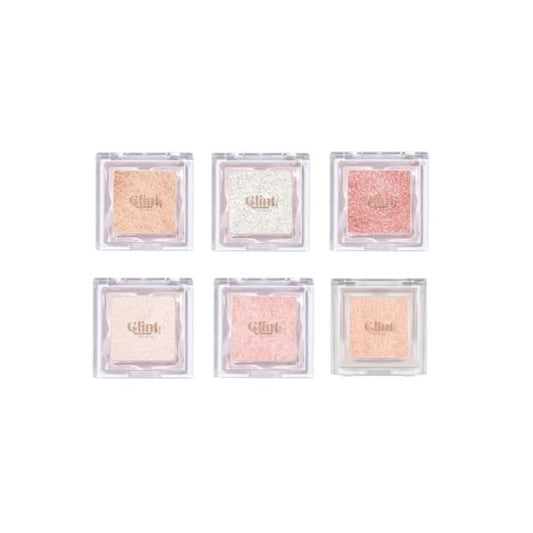 Glint Highlighter | Iluminador Facial en Polvo con Destellos de Alta Intensidad y Acabado Luminoso Radiante - Colores