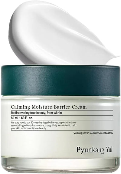 Pyunkang Yul Calming Moisture Barrier Cream | Crema Facial Hidratante y Reparadora de Barrera con Centella Asiática y Pantenol