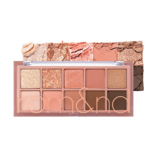 romand Better Than Palette 01 Pampas Garden | Paleta de Sombras de Ojos de 10 Tonos con Acabados Mate y Glitter de Alta Pigmentación