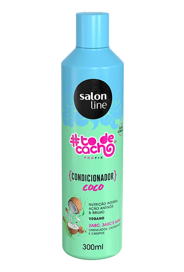 Salon Line #todecacho Coco Condicionador | Acondicionador de Nutrición Intensa y Acción Antinodos con Aceite de Coco para Cabellos Ondulados, Rizados y Crespos
