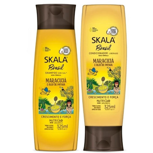 Kit Skala Brasil Maracuyá y Óleo de Patauá: Champú y Acondicionador