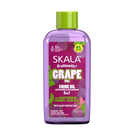 Skala Frutástica! Grape Shine Oil 5 en 1 - Aceite Capilar