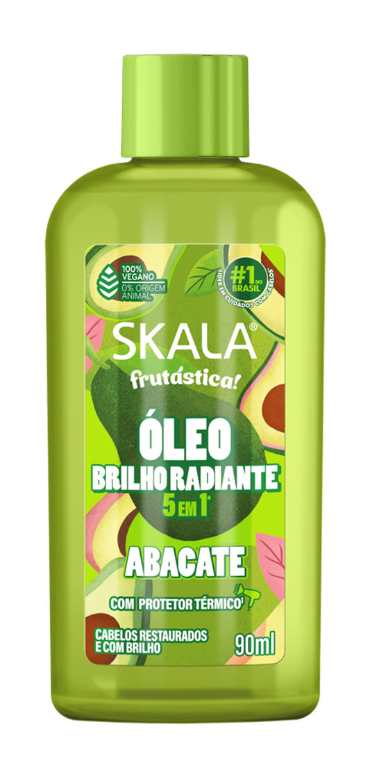 Skala Frutástica! Óleo Brilho Radiante 5 em 1 Abacate - Aceite Capilar