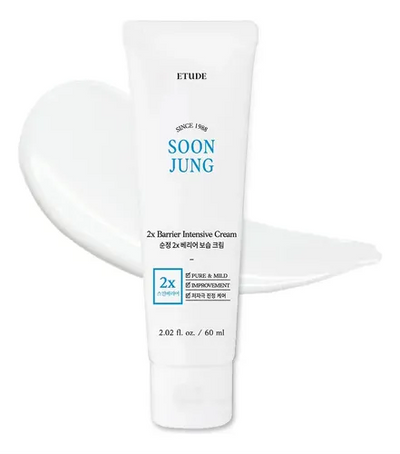 Etude SoonJung 2x Barrier Intensive Cream - Crema Hidratante Intensiva de Barrera