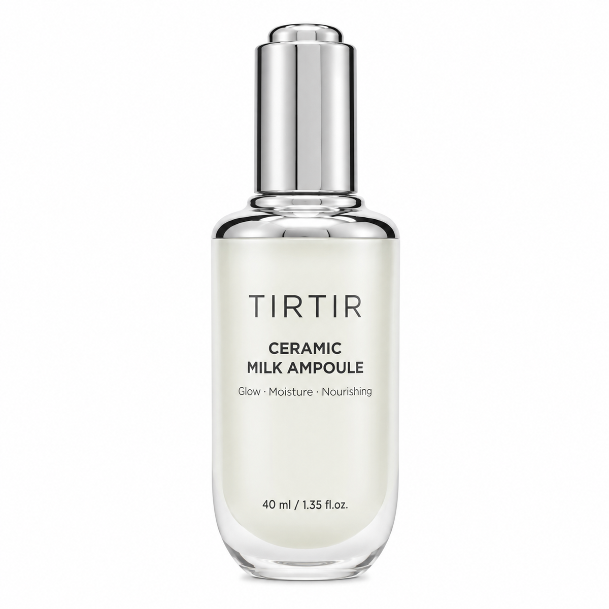 TIRTIR Ceramic Milk Ampoule | Sérum Facial Nutritivo e Iluminador con Efecto Piel de Porcelana