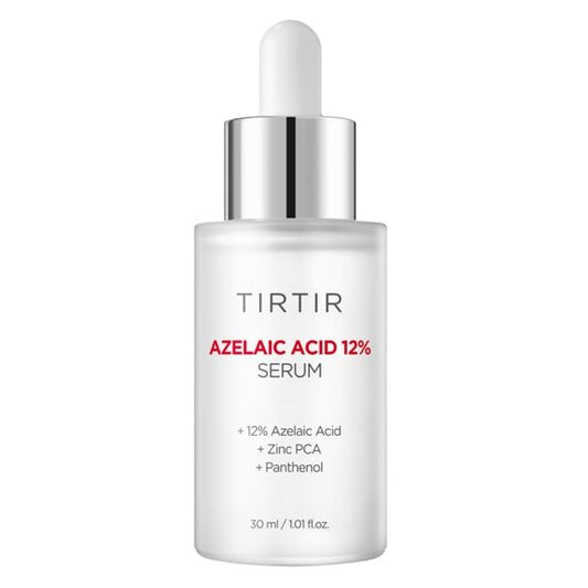 TIRTIR Azelaic Acid 12% Serum | Sérum Facial Exfoliante e Iluminador con Ácido Azelaico, Zinc PCA y Pantenol