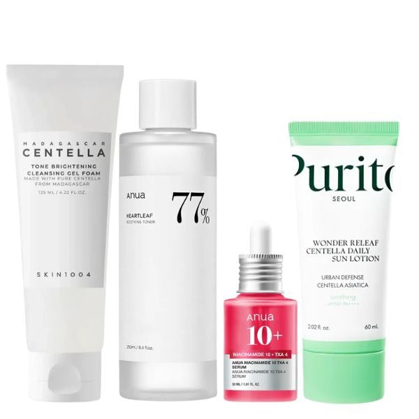 Lua Revelation Routine Glow & Calma Esencial | Set de Cuidado Facial Calmante e Iluminador de K-Beauty