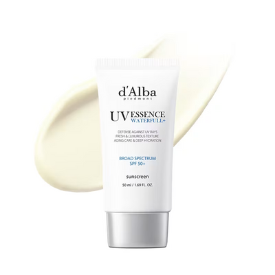 d'Alba UV Essence Waterfull+ SPF 50+ - Esencia Solar Hidratante de Amplio Espectro